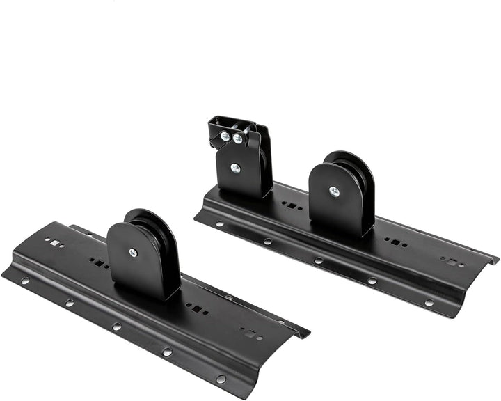 Fahrrad Wandhalterung 60 kg Stahl 1 Set platzsparend für Garage | Beschichtete Haken, 17 cm Hakenlän