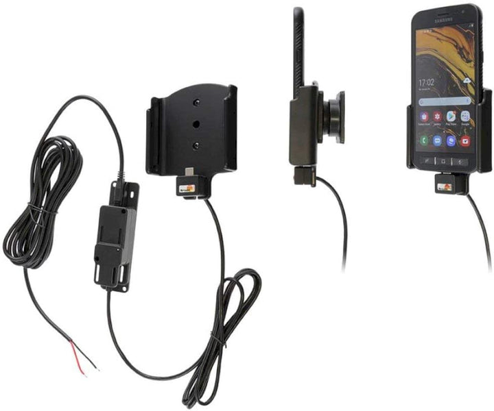 Brodit Gerätehalter 727133 | Made IN Sweden | mit Ladefunktion für Smartphones - Samsung Galaxy XCov