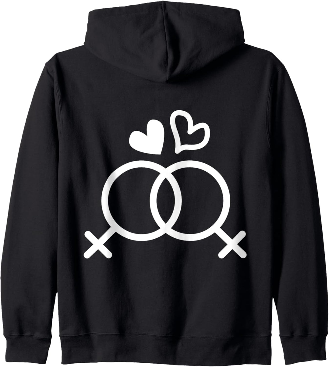 Lesbisches Pärchen LGBT Pride Gay Pride Month Lesben Kapuzenjacke