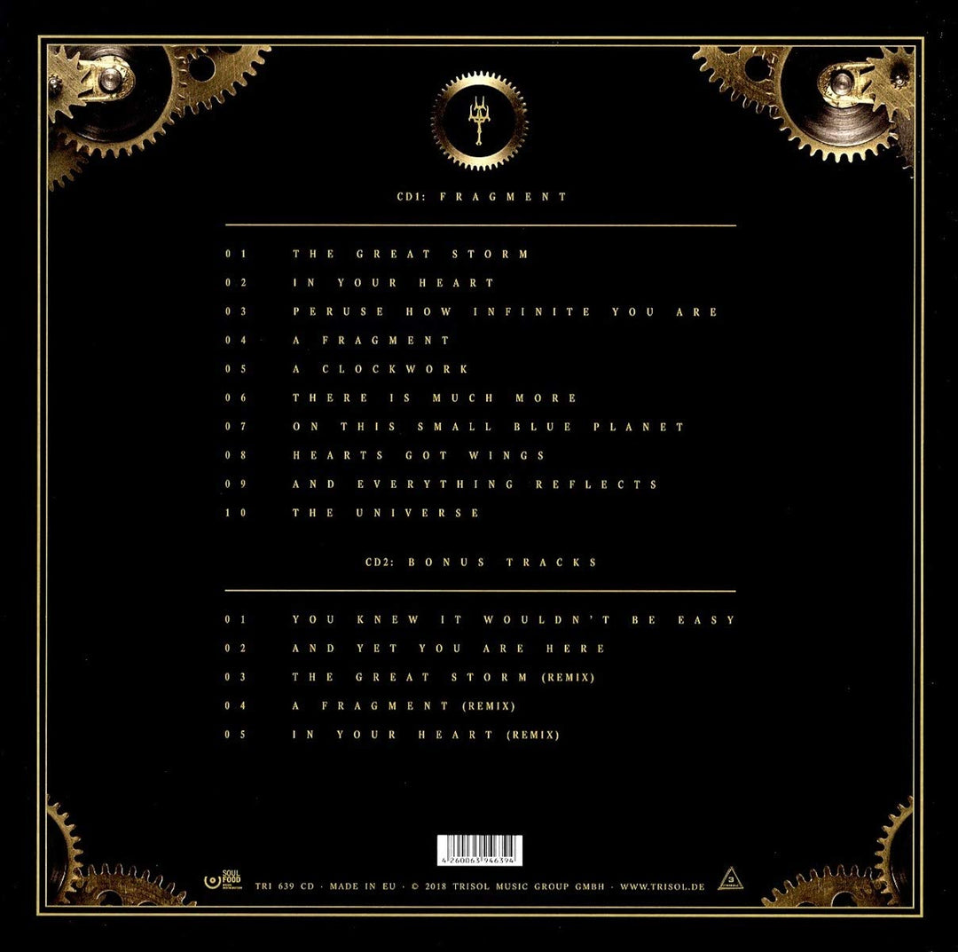 Fragment (Lim Earbook Edition), Audio-CD