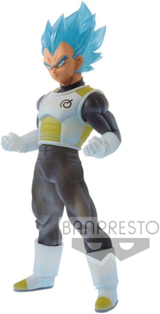 BANDAI Dragon Ball – SSG Super Saiyan Vegeta – Figur Clearise 19 cm, One Size, BAN17978
