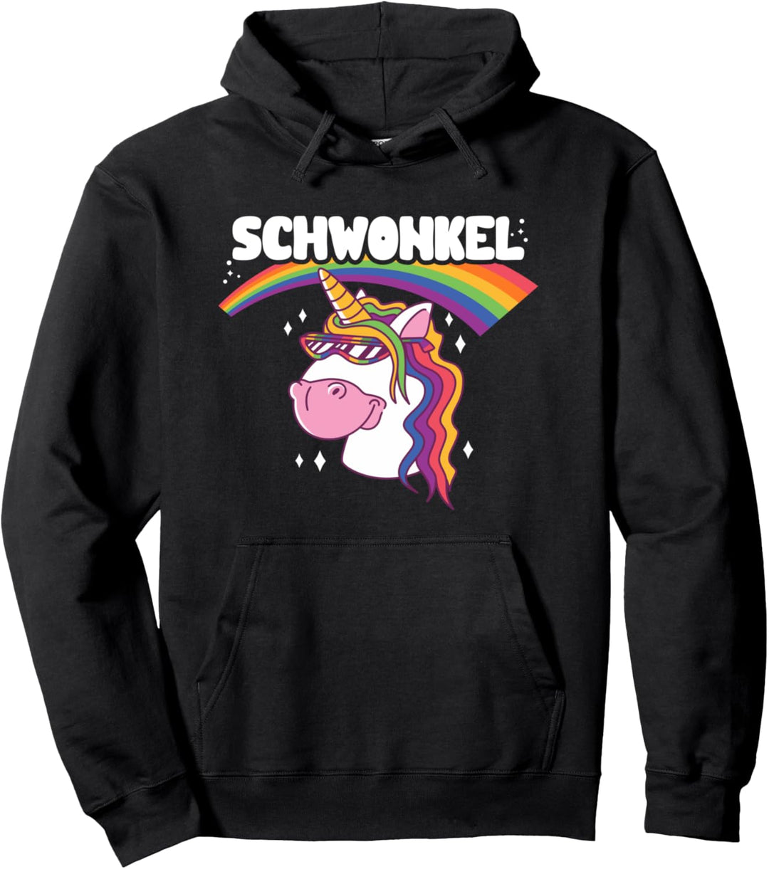Schwonkel stolzer cool schwul Patenschwonkel Onkel, Gay Pullover Hoodie