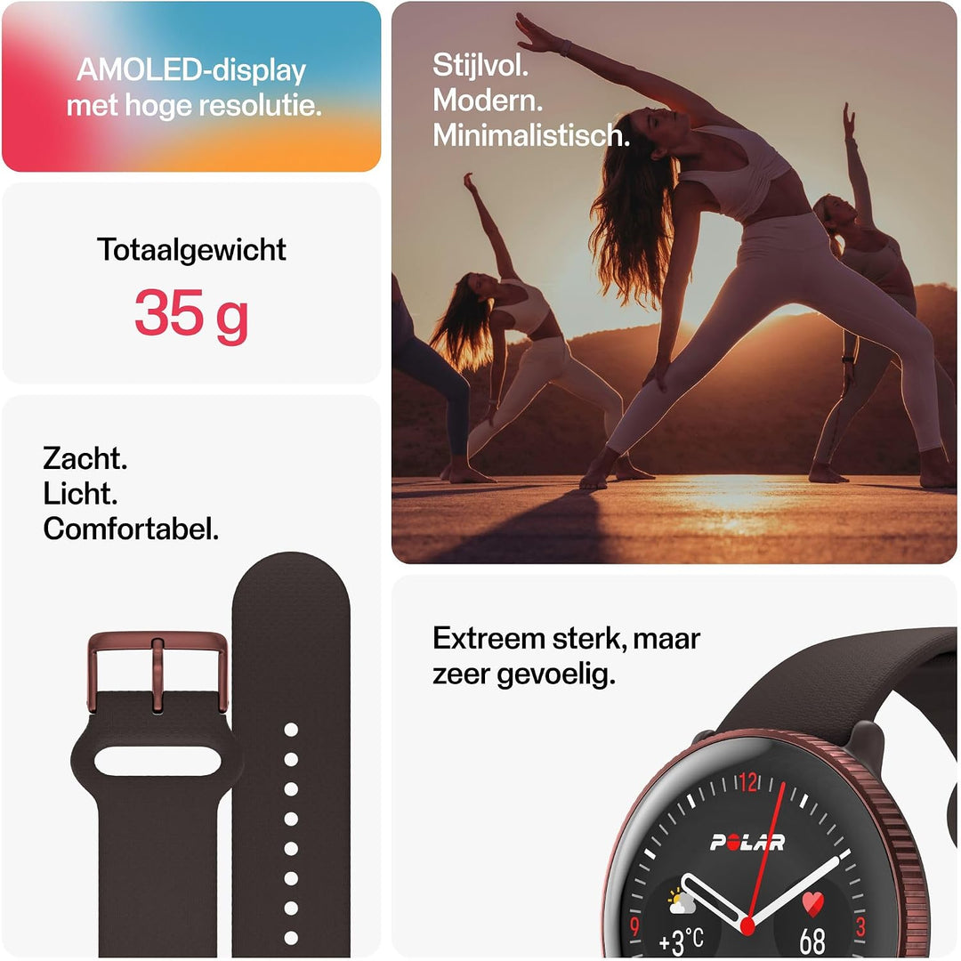Polar Ignite 3 - Fitness- und Wellness-Smartwatch mit GPS, Schlafanalyse, AMOLED-Display, 24/7-Activ