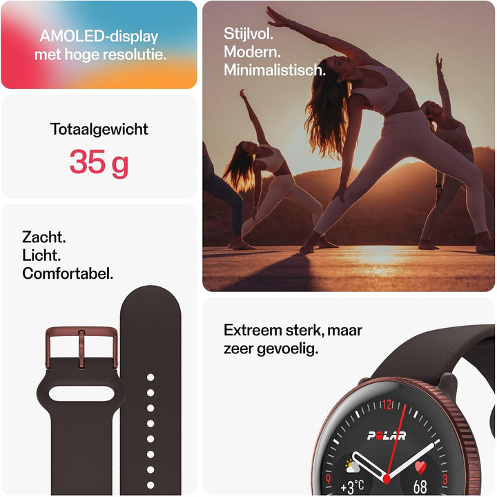 Polar Ignite 3 - Fitness- und Wellness-Smartwatch mit GPS, Schlafanalyse, AMOLED-Display, 24/7-Activ