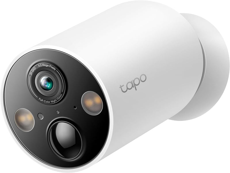 TP-Link Tapo C425 Aussenkamera Akku | Überwachungskamera aussen mit Magnetische Basis, 2K Auflösung,