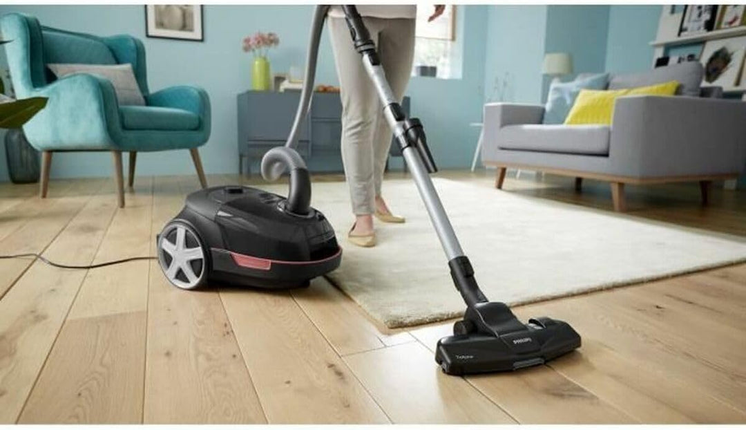Bodenstaubsauger mit Beutel PHILIPS XD5123/10 900 W 4 l Schwarz