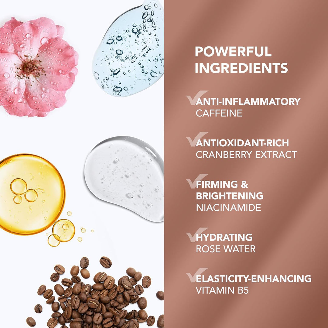 FOREO SUPERCHARGED Augen- und Lippenkontur Booster Serum - Leitfähige Augencreme - Niacinamid Serum