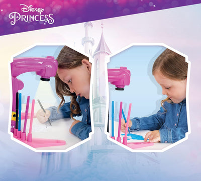 Lisciani Giochi - Princess Proiettore Drawing School - Projektions-Zeichenschule für Prinzessinnen -