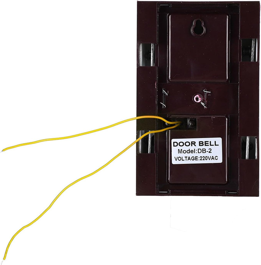 Kabelgebundene Türklingel, Mechanische Ding-Dong-Klingel, 220V, für Zuhause, Hotel, Zugangskontrolls