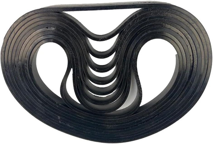 2 x Bandsägen-Gummiband, rutschfester Gummiring, Scrollrad-Gummiring mit Bandsäge, 30,5 cm for 12 In