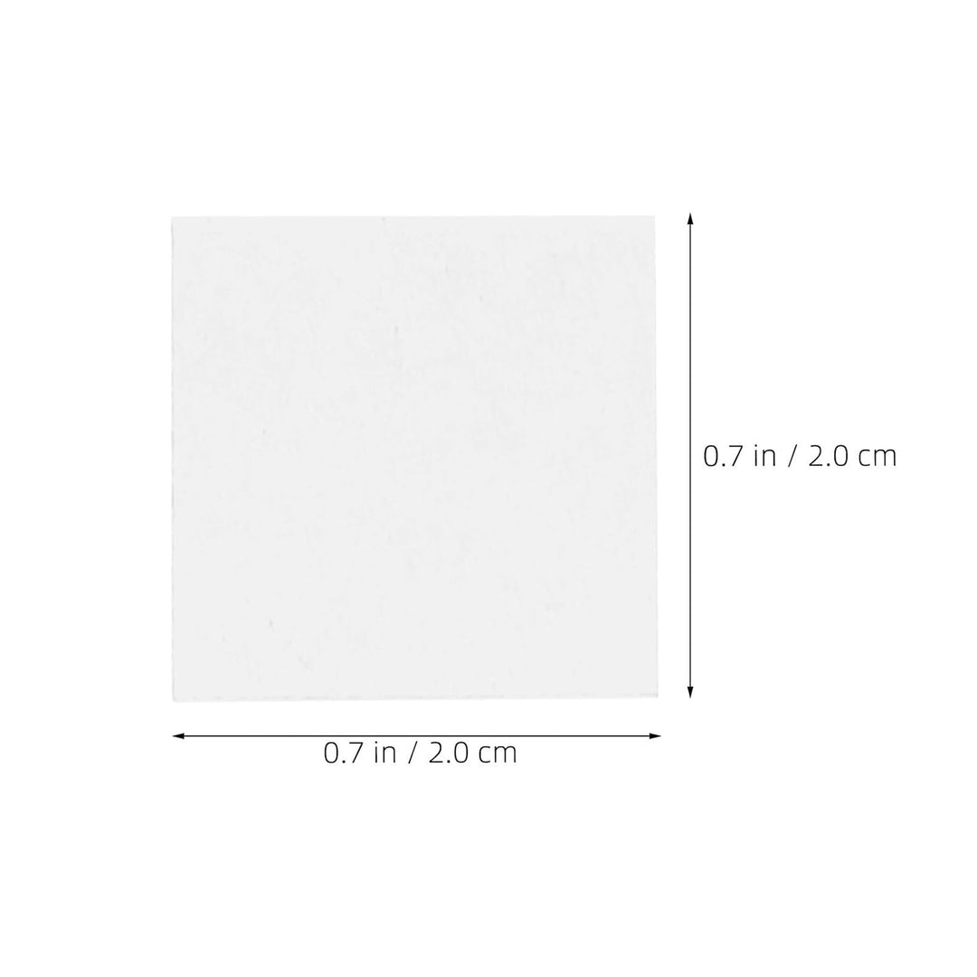 1000 Stück Mikroskop Deckgläser Quadratisch 20x20mm Vorgereinigte Glas Abdeckungen mit Hoher Transpa