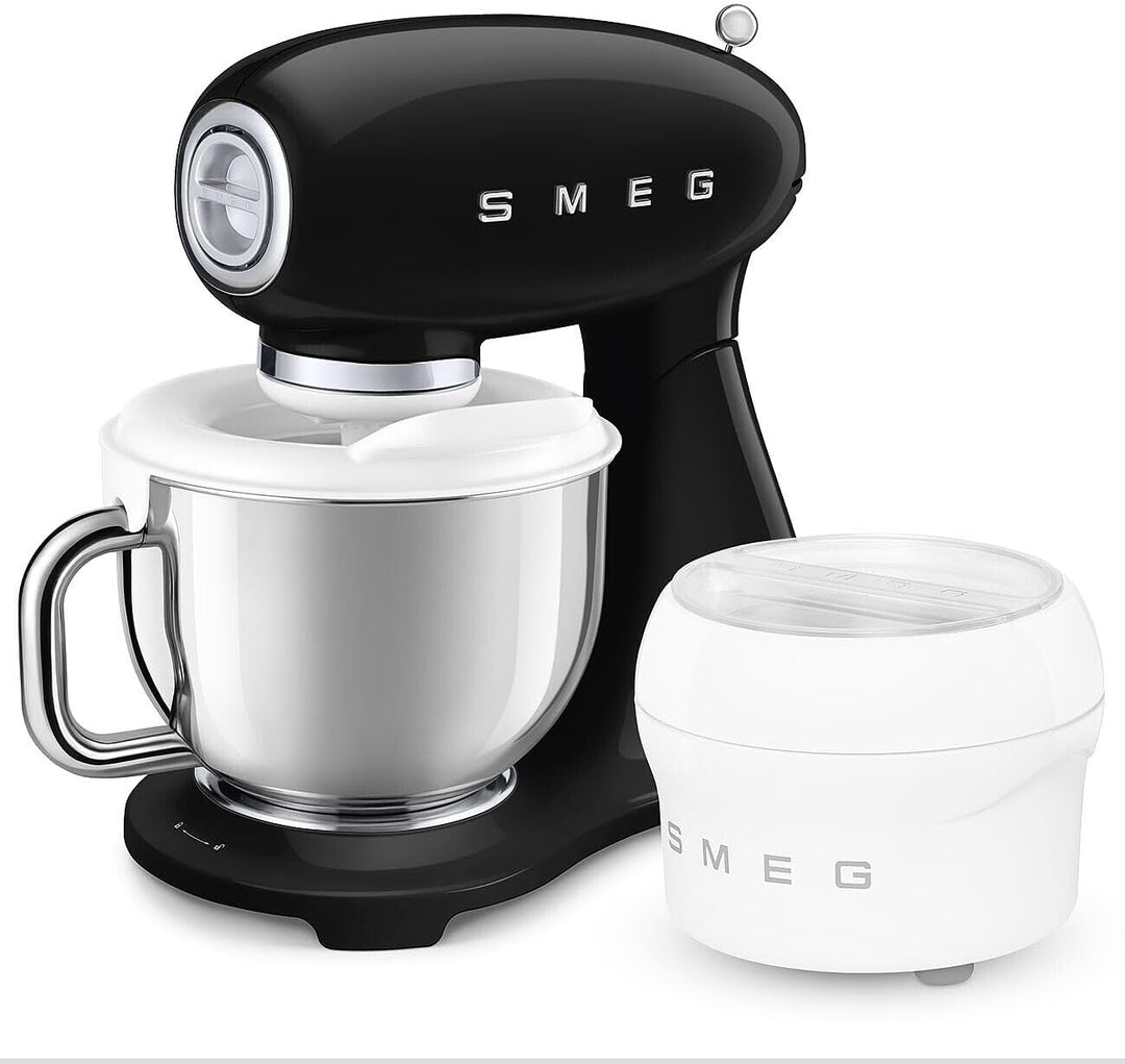 Küchenmaschine, 4,8 l, 1000 W, Schwarz, SMF05BLU SMEG