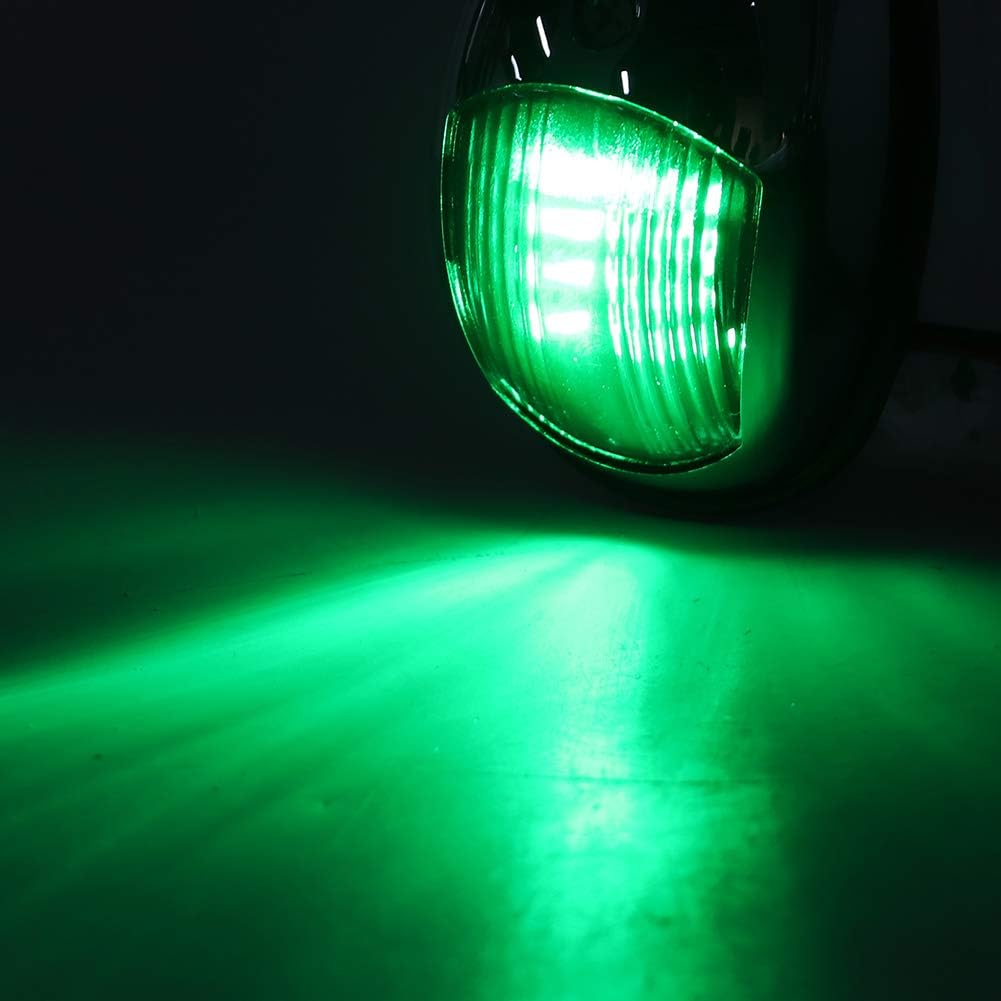 Navigationslicht für Boote, 12 V Wasserdichtes LED-Marine-Navigationslicht, Einfach zu Installierend