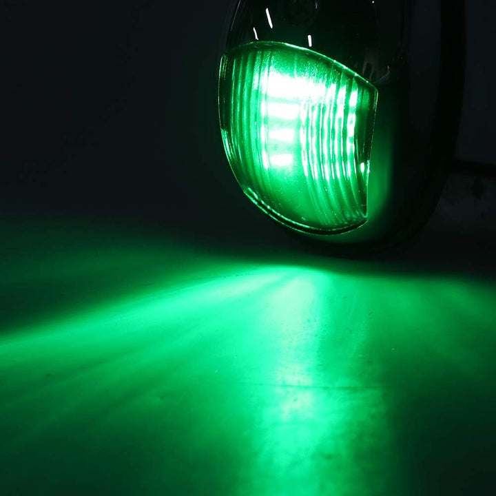 Navigationslicht für Boote, 12 V Wasserdichtes LED-Marine-Navigationslicht, Einfach zu Installierend