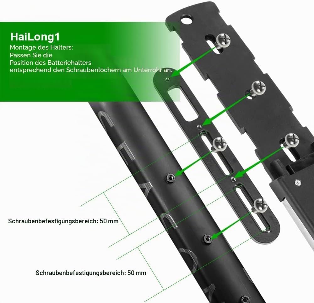 YOSE POWER Hailong Battery Halterung für Hailong Akku