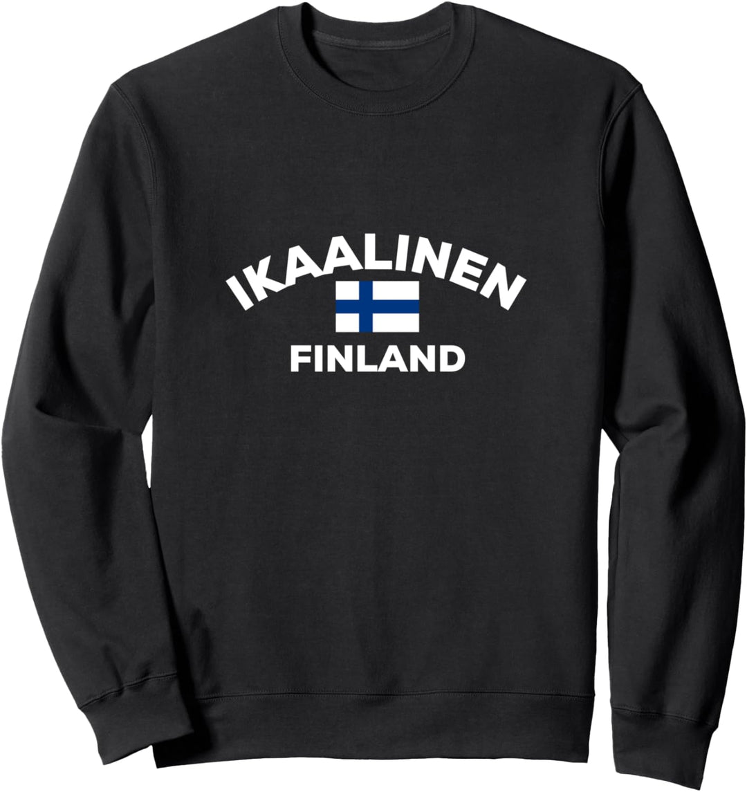 Ikaalinen Finland Finnish Suomi Flag City Sweatshirt