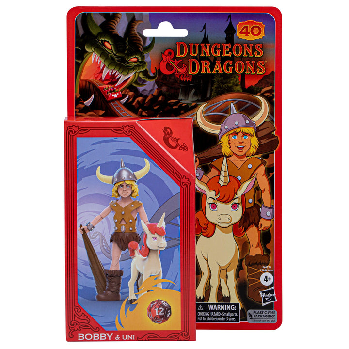 Hasbro Dungeons & Dragons Cartoon Classics F4877, 15 cm grosse Figur Hank Le Rodeur, Mehrfarbig BOBB