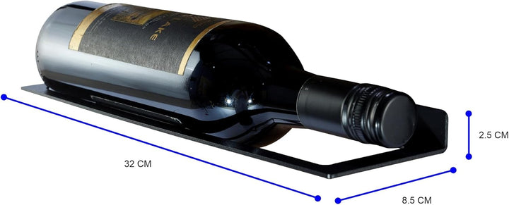Weinregal Wandmontage 6 Flaschen - Weinschrank - Weinflaschenhalter Hängend An Wand - Weinlagerung -