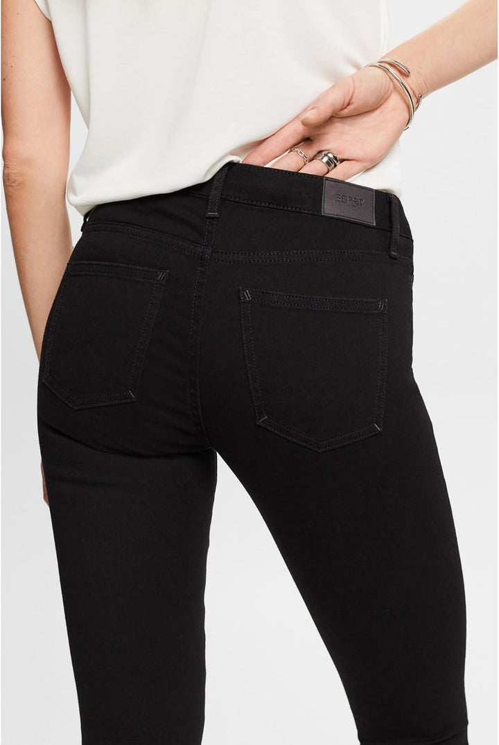 ESPRIT Damen Jeans 24W / 32L 910/Black Rinse, 24W / 32L 910/Black Rinse