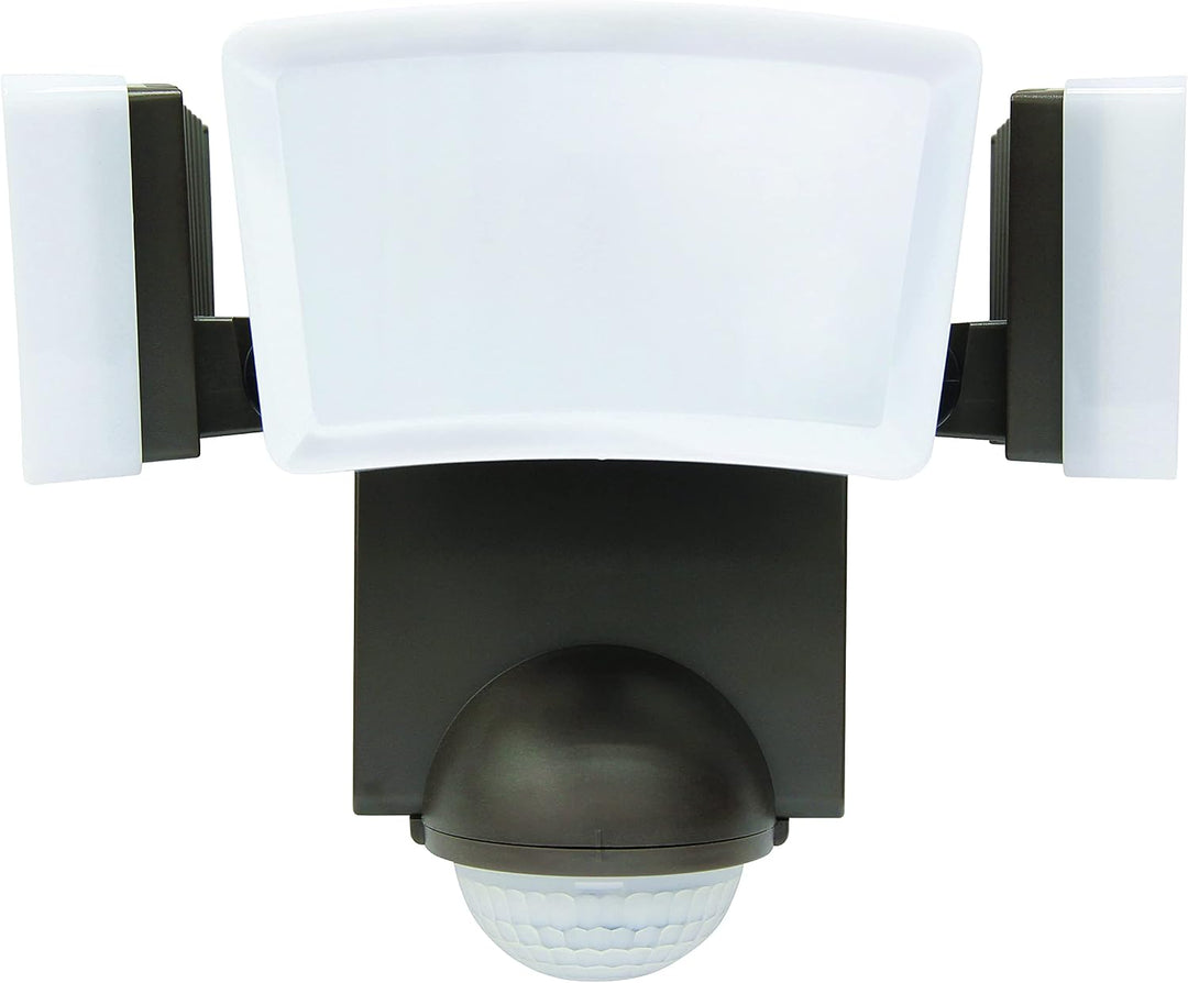 IQ Group Batterie LED Strahler, moderne Aussenleuchte mit 180 Grad Bewegungsmelder, Lampe IP44 für A