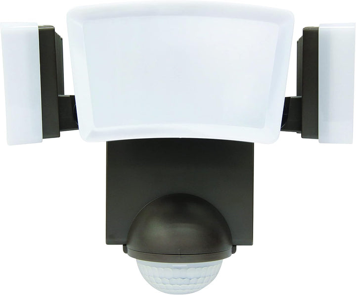 IQ Group Batterie LED Strahler, moderne Aussenleuchte mit 180 Grad Bewegungsmelder, Lampe IP44 für A