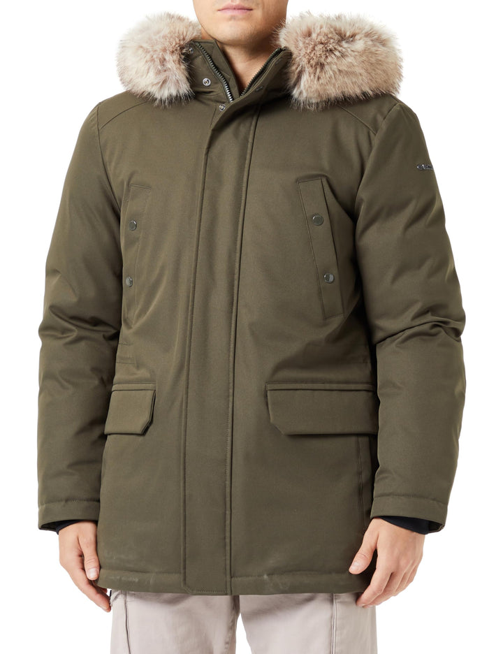 Geox Herren M Norwolk Jacket 46 OLIVE NIGHT, 46 OLIVE NIGHT