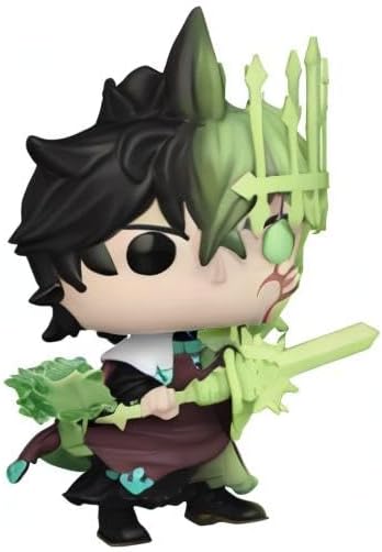 Pop! Animation: Black Clover - Yuno Spirit of Zephyr (Glow-in-The-Dark) PX Vinyl Figure