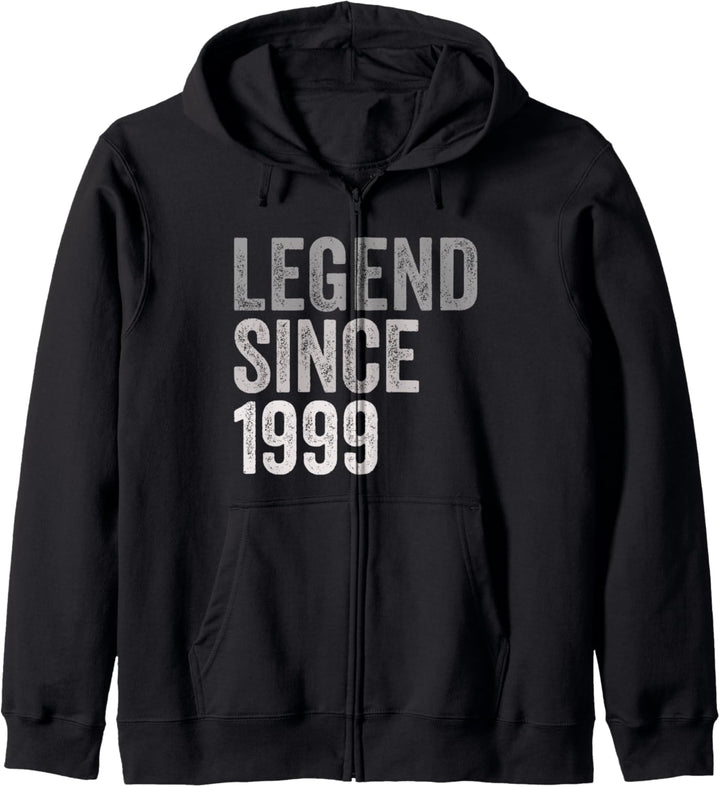 Legende Seit 1999 Lustiges Geburtstagsjahr Retro Legend Kapuzenjacke
