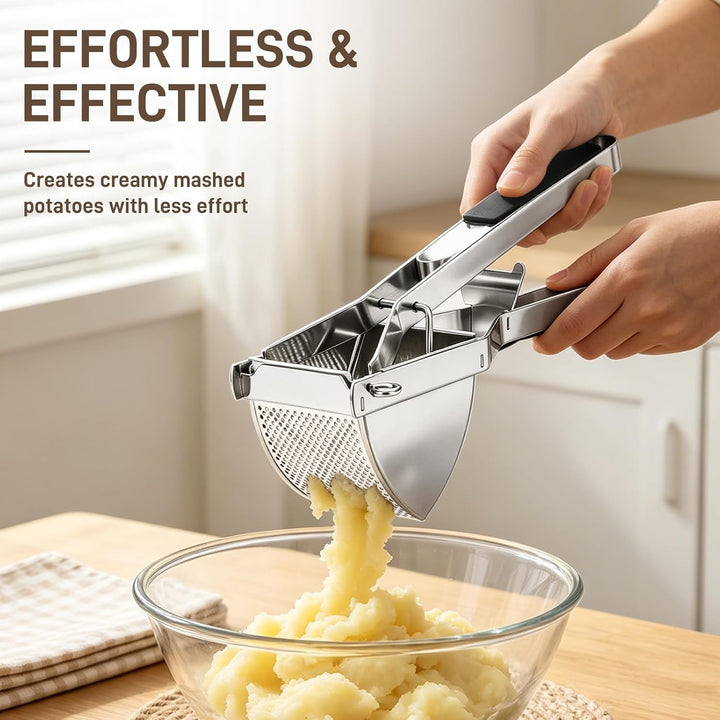 Kartoffelpresse Edelstahl, Kartoffelstampfer