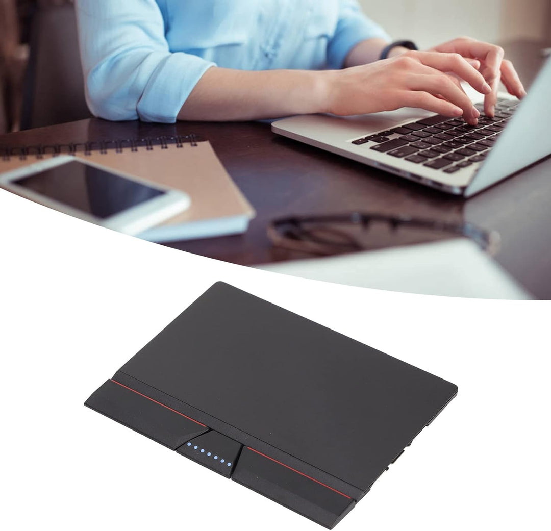 ASHATA Touchpad mit DREI Tasten,Notebook Clickpad Trackpad Kompatibel mit für Lenovo ThinkPad T440 T