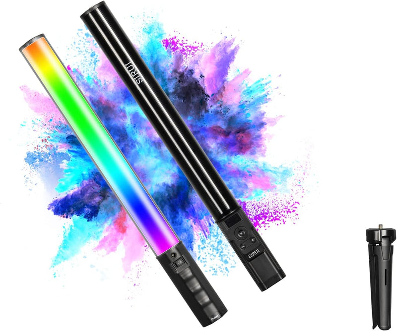 SIRUI RGB Videoleuchte, 2500K-8000K LED Telescopic Handheld Fotografie Licht, Beleuchtung, Lichtfarb