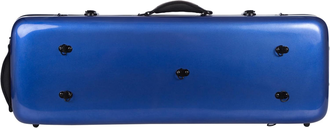 Bratschenkoffer Glasfaser Oblong 38-43 blau M-Case + Notentasche