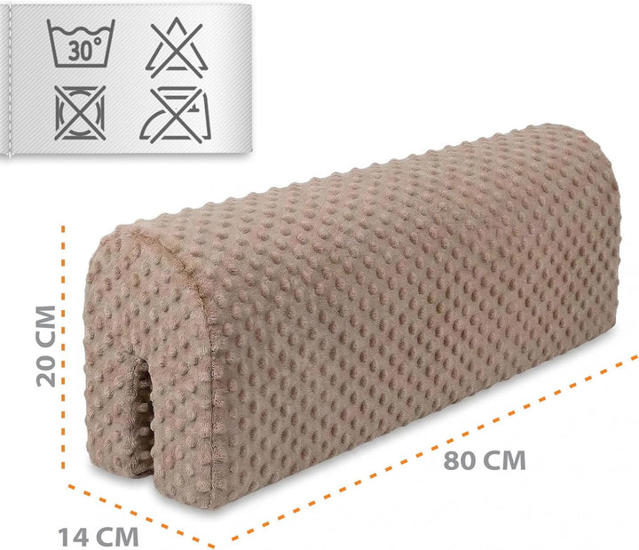 Bettkantenschutz für Kinderbetten 80 cm - Schutz für Bettrahmen Baby Bett rausfallschutz für boxspri