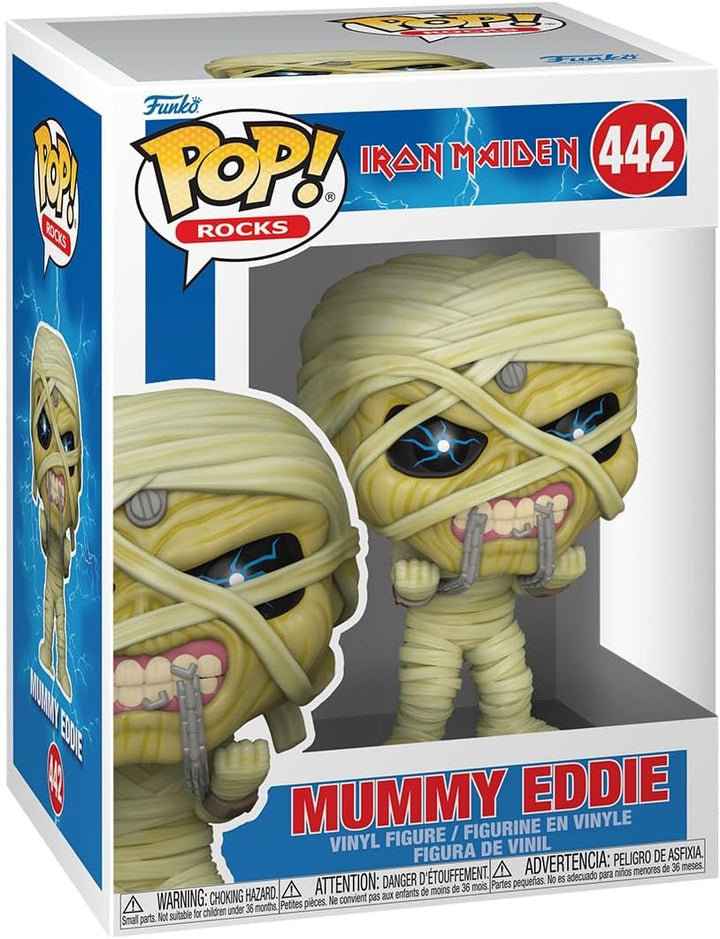 Funko Pop! Rocks: Iron Maiden - Eddie Mummy Eddie - Vinyl-Sammelfigur - Geschenkidee - Offizielle Ha