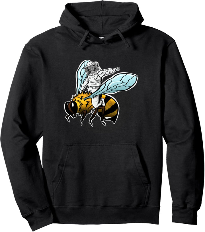 Imker auf Honigbiene Bienenzüchter lustig Geschenk Imkerin Pullover Hoodie
