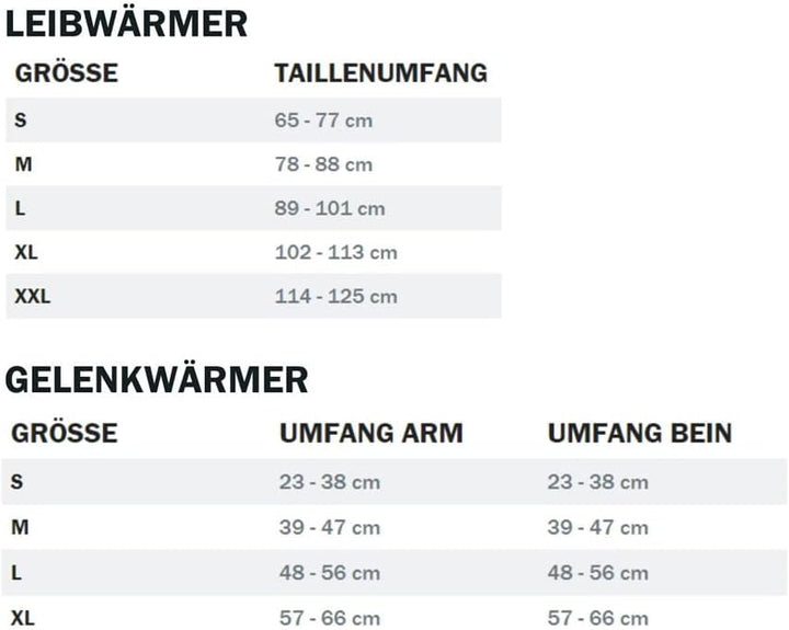 con-ta conta Gelenkwärmer 3er Spar-Pack, Wärmewäsche für Knie & Ellenbogen, Winterunterwäsche bei Ge