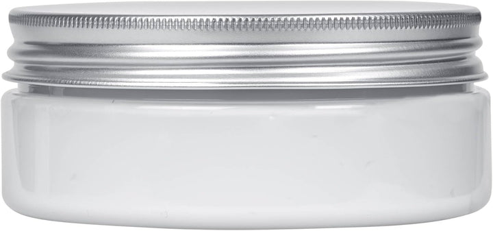 Lebensmittelechte PET Dosen Isabella transparent mit Aluminium-Schraubverschluss für Lebensmittel, K