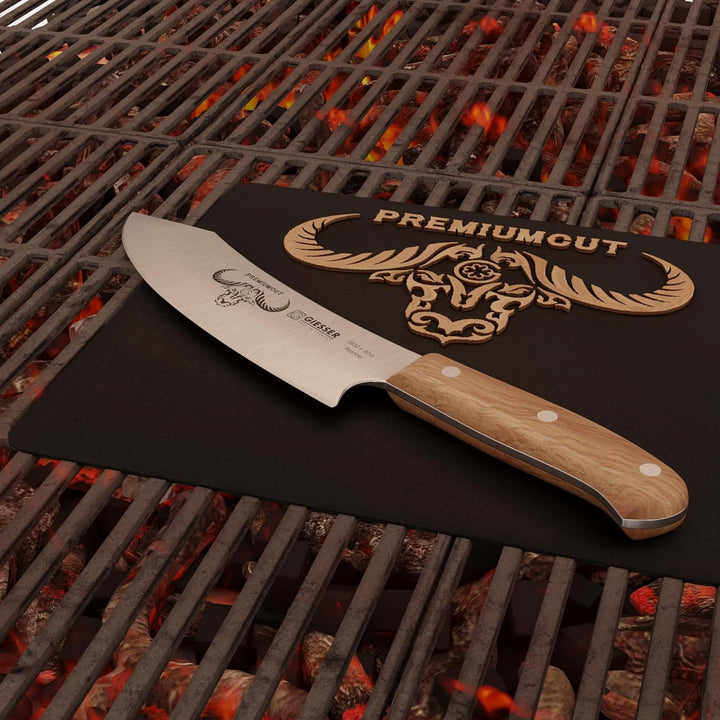 GIESSER seit 1776 - Made in Germany - Kochmesser 20 cm Olivenholz, PremiumCut Chefs No 1, Küchenmess