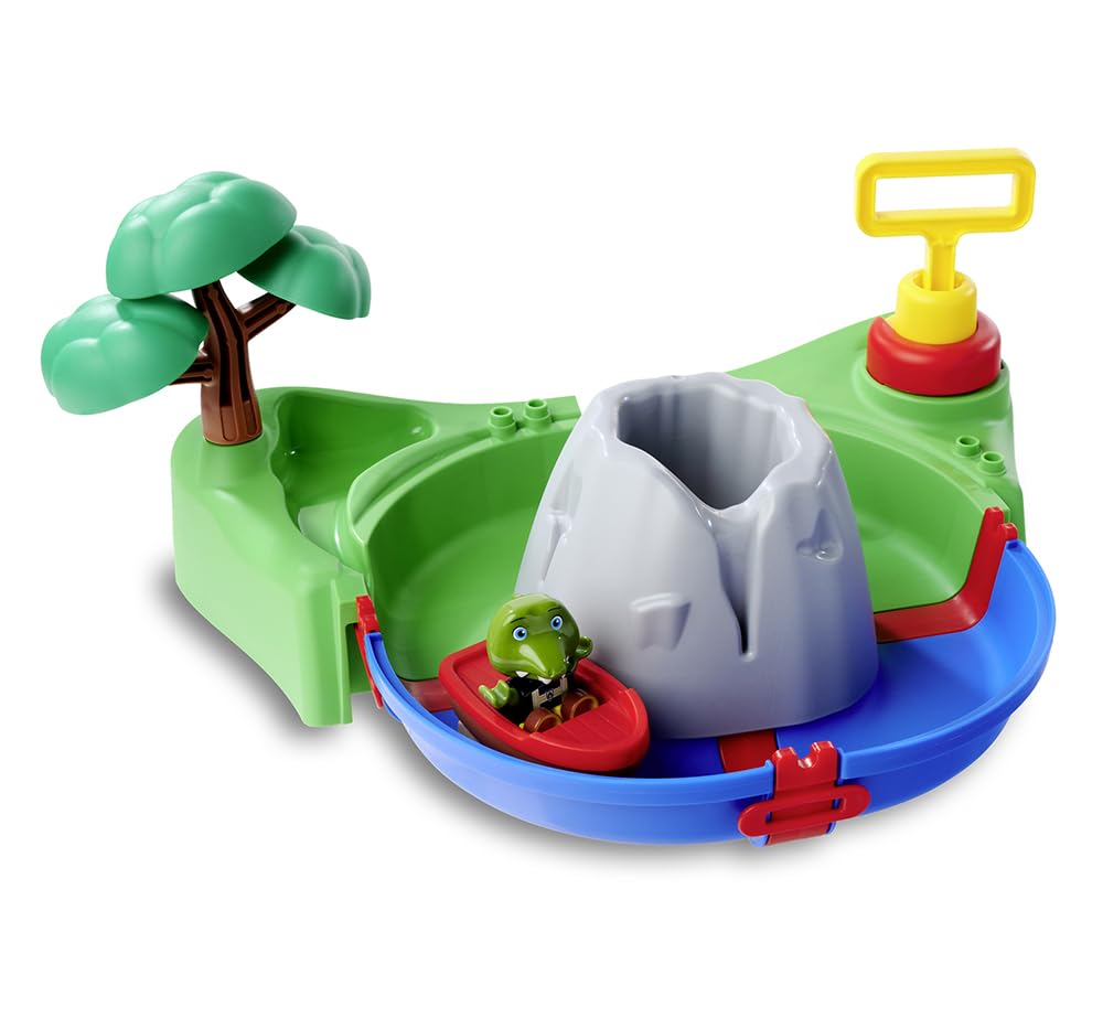 AquaPlay Sploshy Volcano Badewannenspielzeug mit Schaummaschine - Wasserspielzeug für Kinder ab 1,5