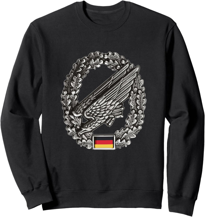 Fallschirmjäger mit Barett Abzeichen Sweatshirt