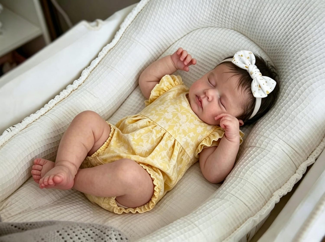 Zero pam Reborn Baby Lebensecht-48CM Baby Babypuppen Wie Echt, Echte Babypuppe Mit VollVinyl Körper,