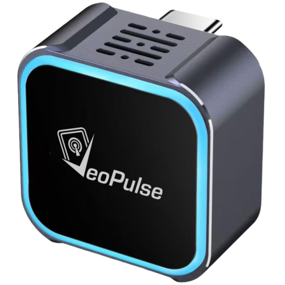 C-Pro USB-C Kabelloser CarPlay & Android Auto Adapter – Dual-Speicher (Ideal für Paare) – Zink-Gehäu