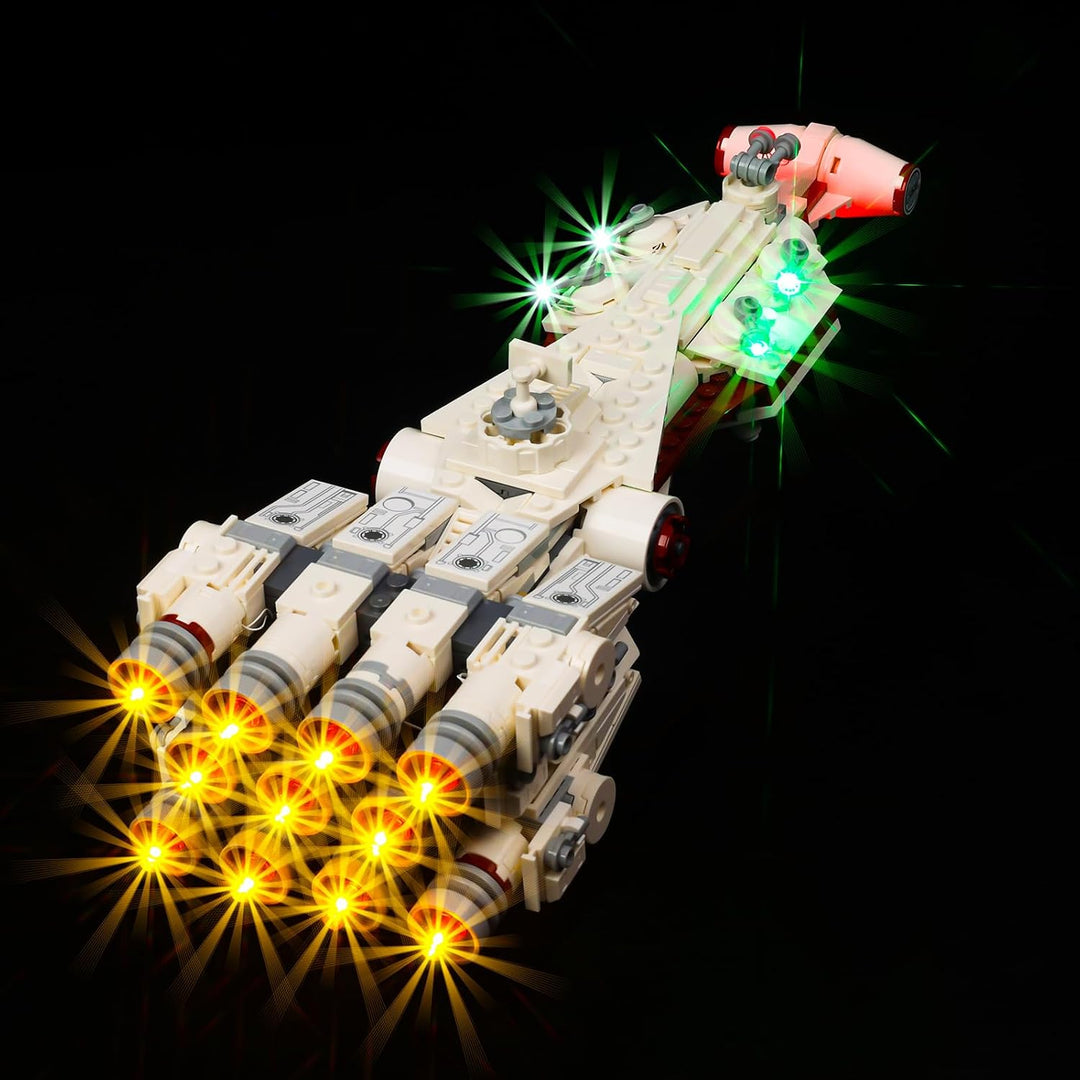 Kyglaring Lego 75376 Beleuchtung, LED Lichter Set Lego Star Wars Tantive IV, Lego Modell eines Stern