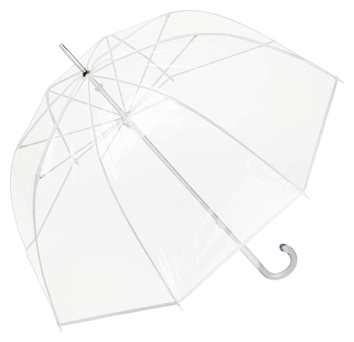 VON LILIENFELD Regenschirm Glockenschirm Transparent Durchsichtig Hochzeitsschirm Damen Herren Melin