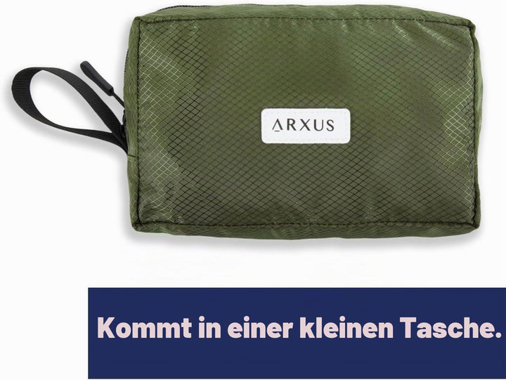 Arxus Sporttasche 90L 50L 30L Gross Reisetasche Faltbare Gepäck Tasche Damen Herren Weekender Schwim
