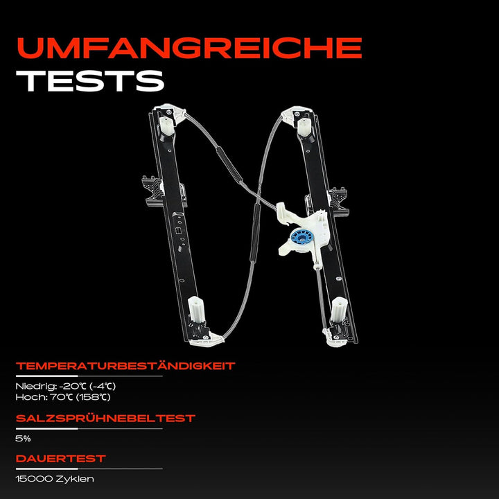 Frankberg Fensterheber Ohne Motor Hinten Links Kompatibel mit R-a-n-g-e R-o-v-e-r Sport L494 2.0L 3.