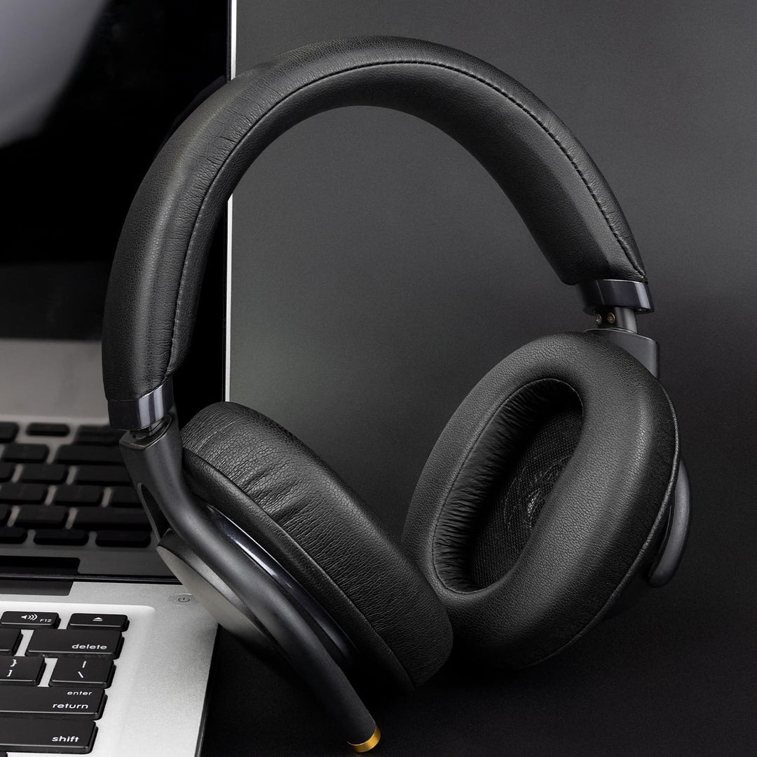 SOULWIT Professionelle Ohrpolster Ersatz für Sony MDR-1AM2 (MDR1AM2 MDR-1AM2/B) Kopfhörer, Ohrpolste