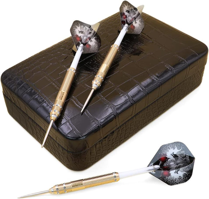CUESOUL Dragon Deluxe Messing Steel Dartpfeile, 21 Gramm J2107 23 Gramm, J2107 23 Gramm