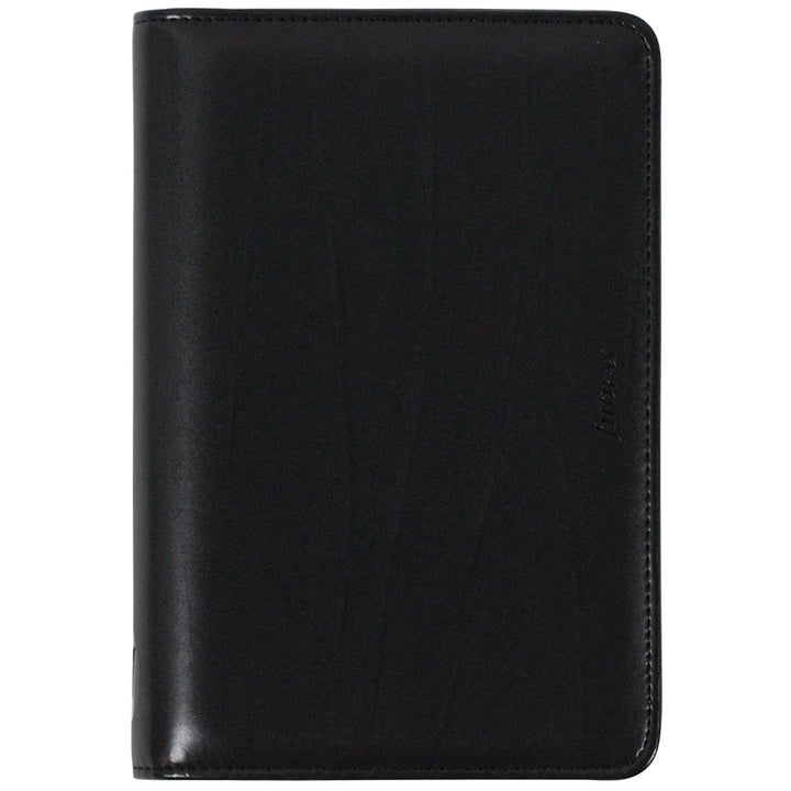 Filofax Metropol Personal Organiser für Papier (35 x 171 mm, mit Reissverschluss), schwarz, schwarz