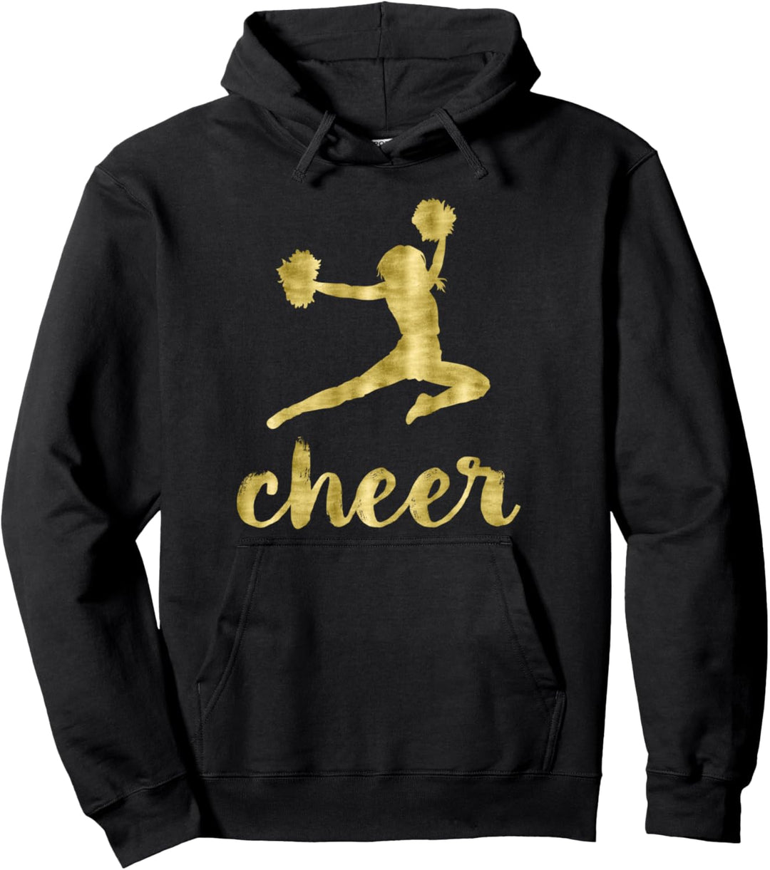 Cheerleading Dark Yellow Cheer Pullover Hoodie